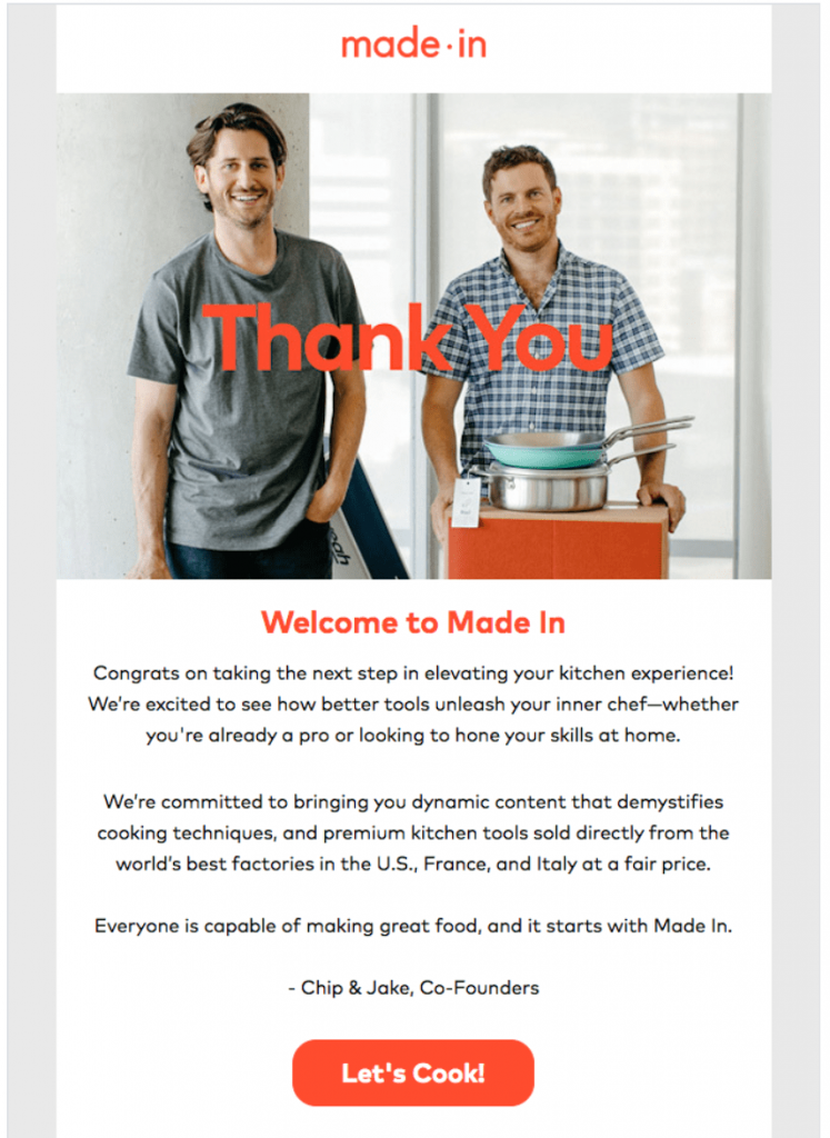 Founder's Welcome Message